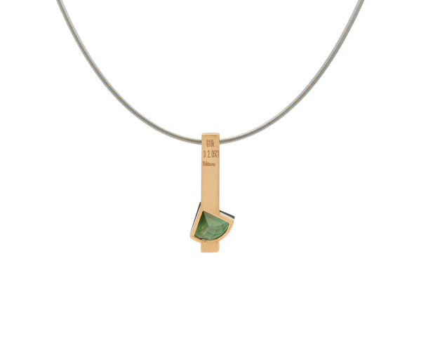 Jolly Tourmaline Rod Pendant