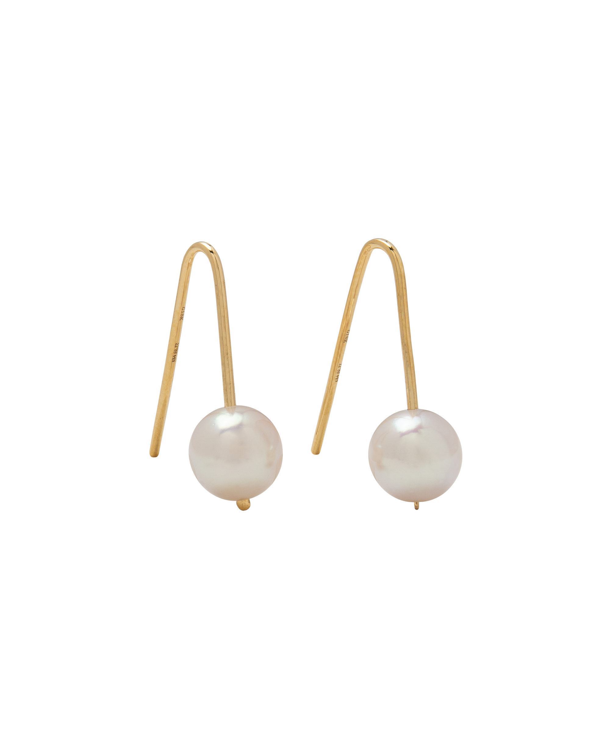 Hadanama Akoya V Pearl Earrings 18k