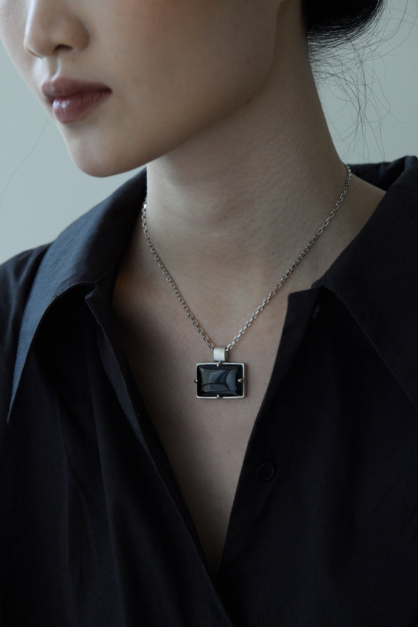 Black Jade Claw Necklace
