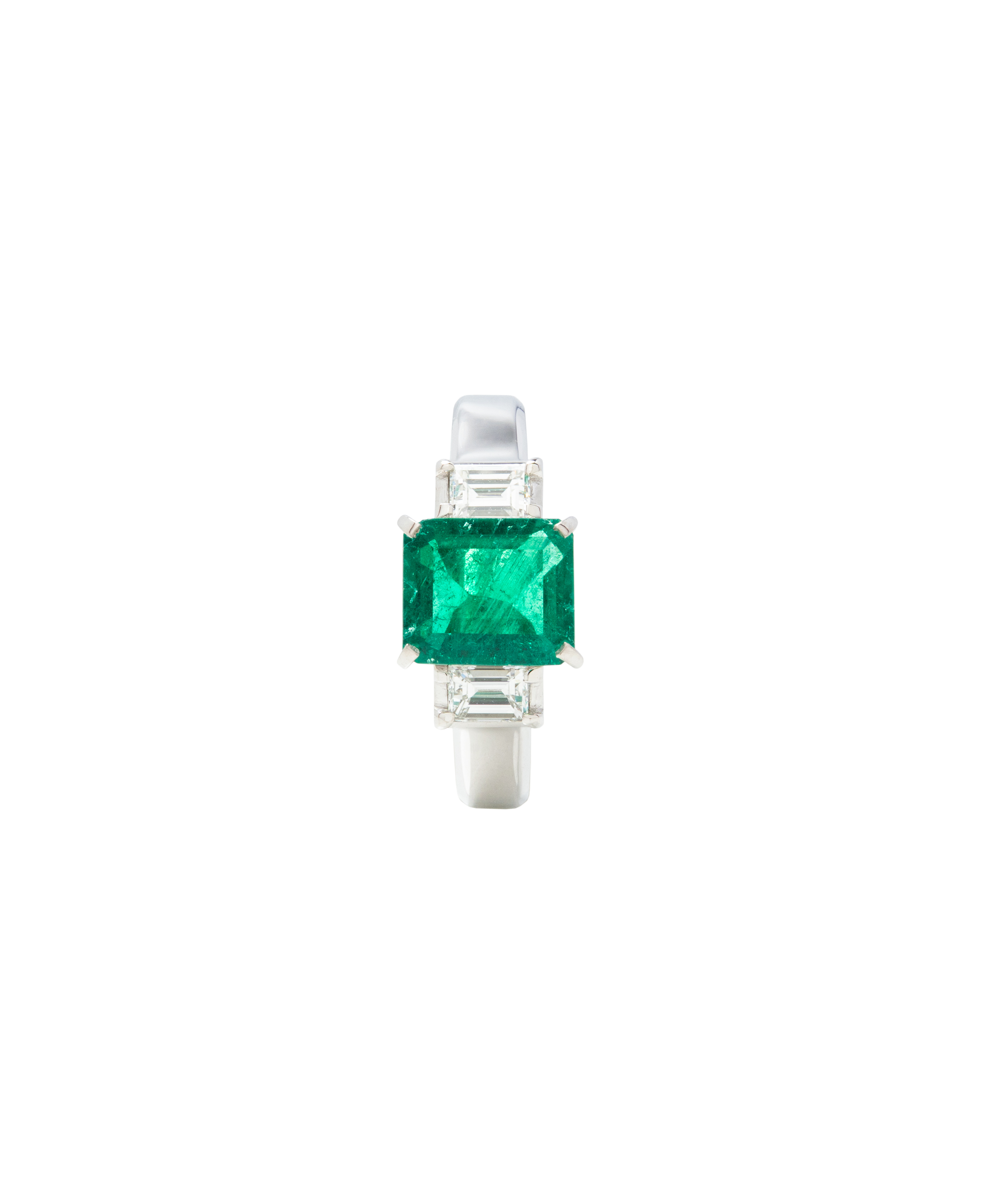 Muzo Emerald Diamond Ring