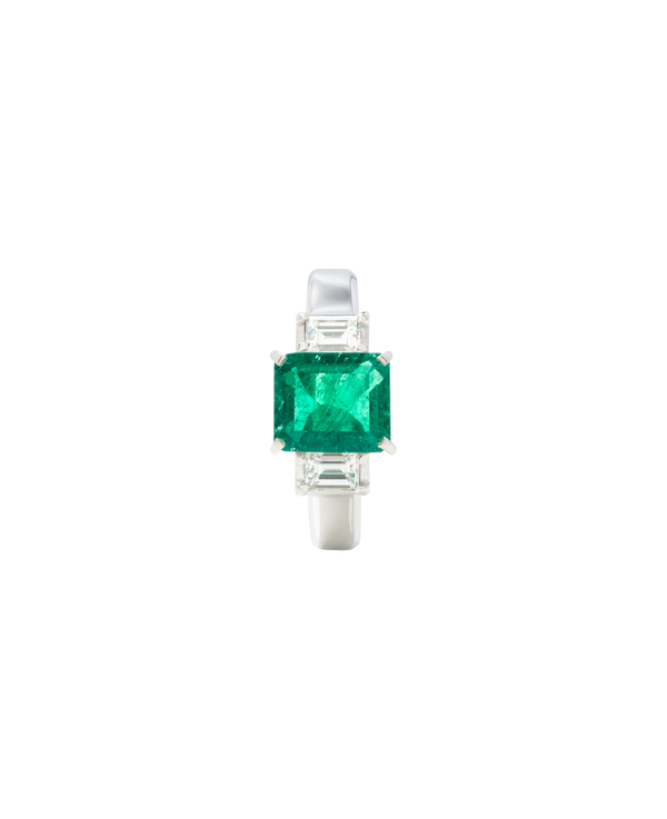 Muzo Emerald Diamond Ring