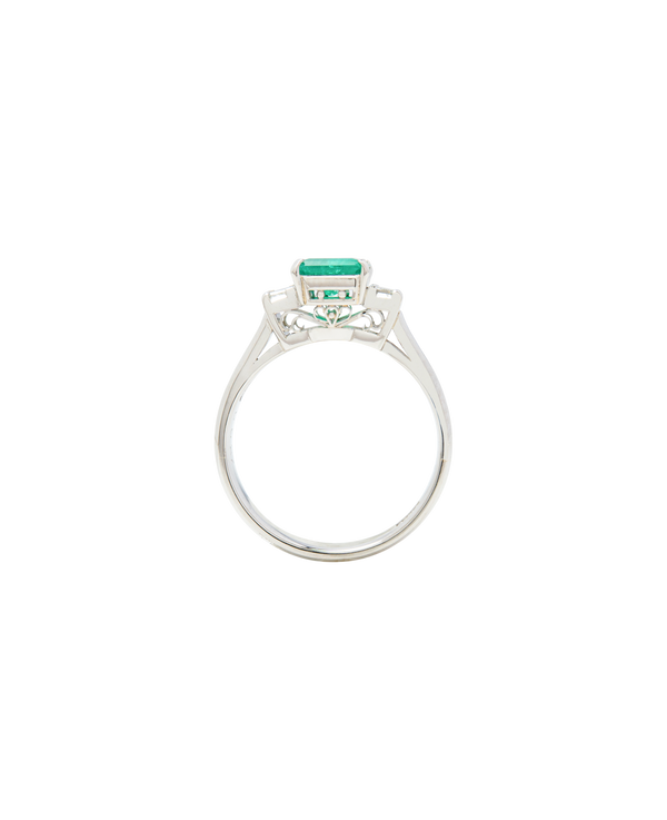 Muzo Emerald Diamond Ring