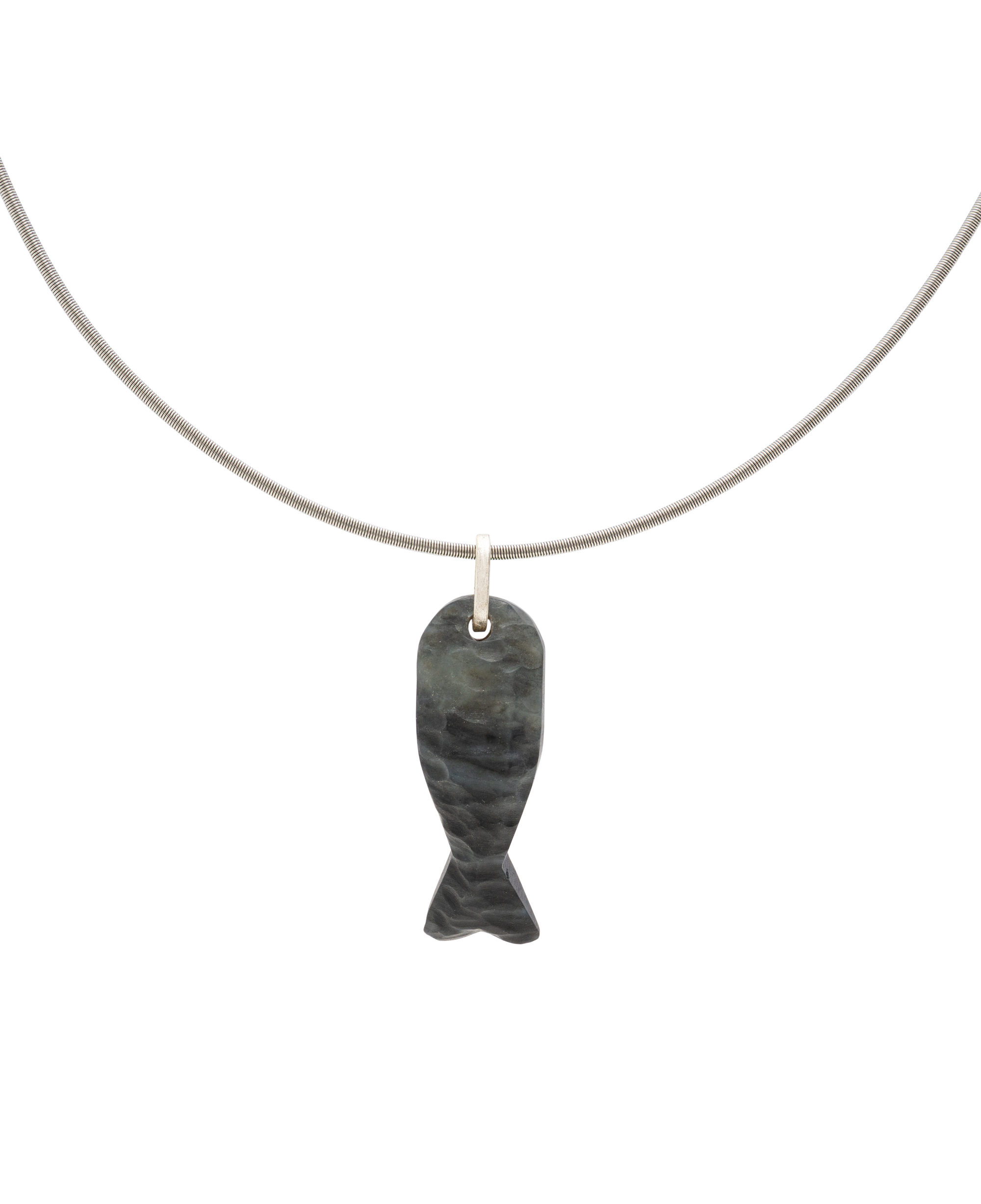 Yo Fish! Jade Pendant