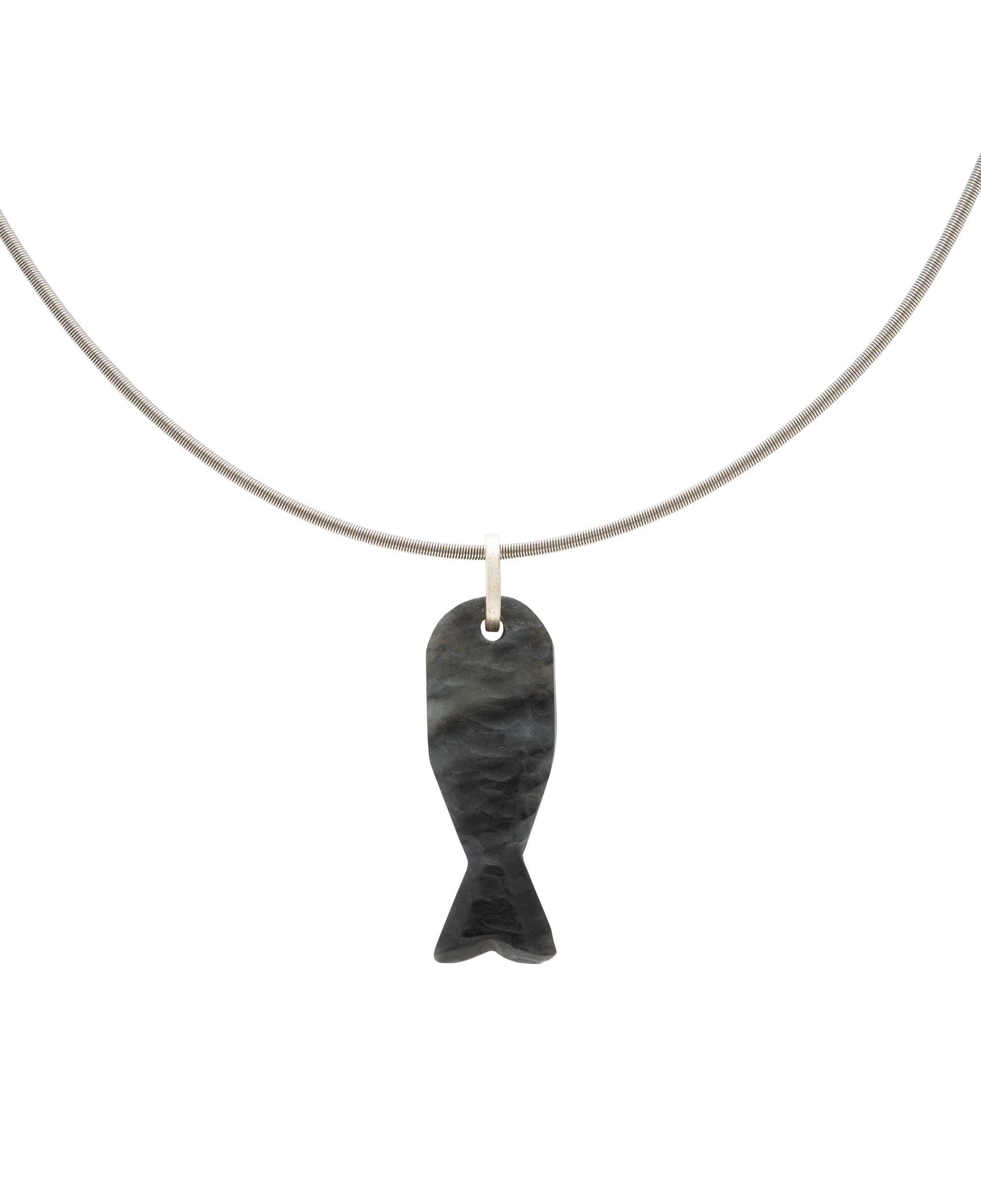 Yo Fish! Jade Pendant