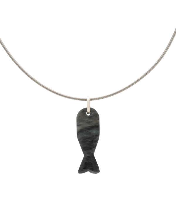 Yo Fish! Jade Pendant