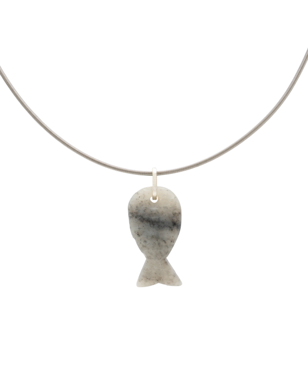 Yo Fish! Jade Pendant