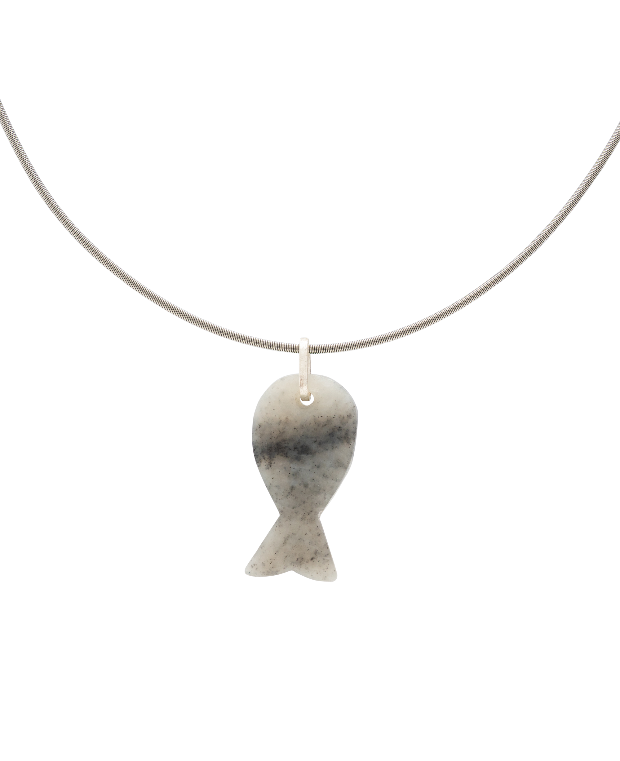 Yo Fish! Jade Pendant