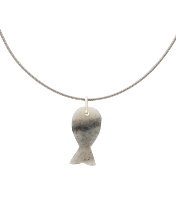 Yo Fish! Jade Pendant