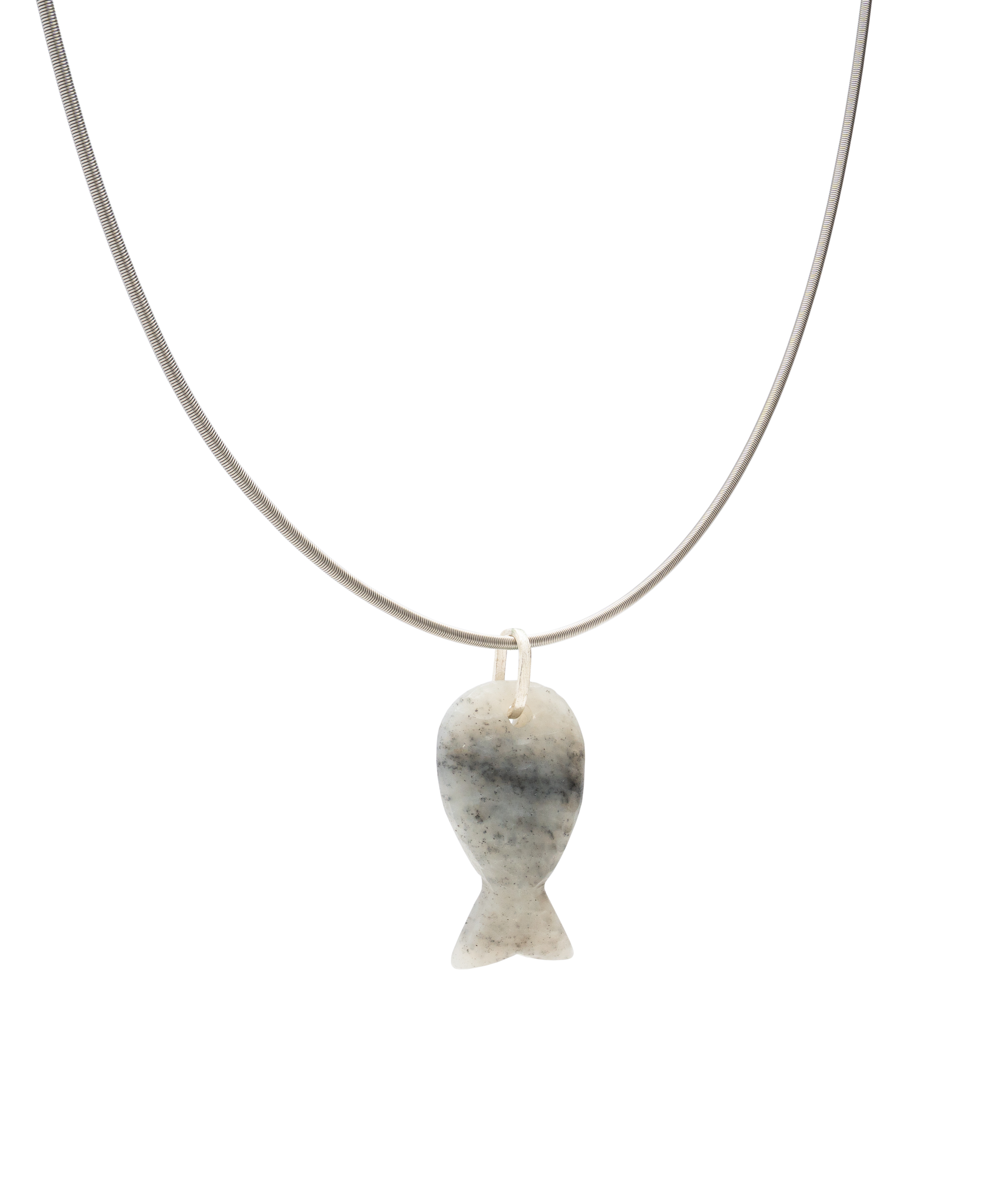 Yo Fish! Jade Pendant