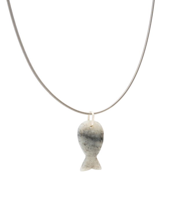 Yo Fish! Jade Pendant