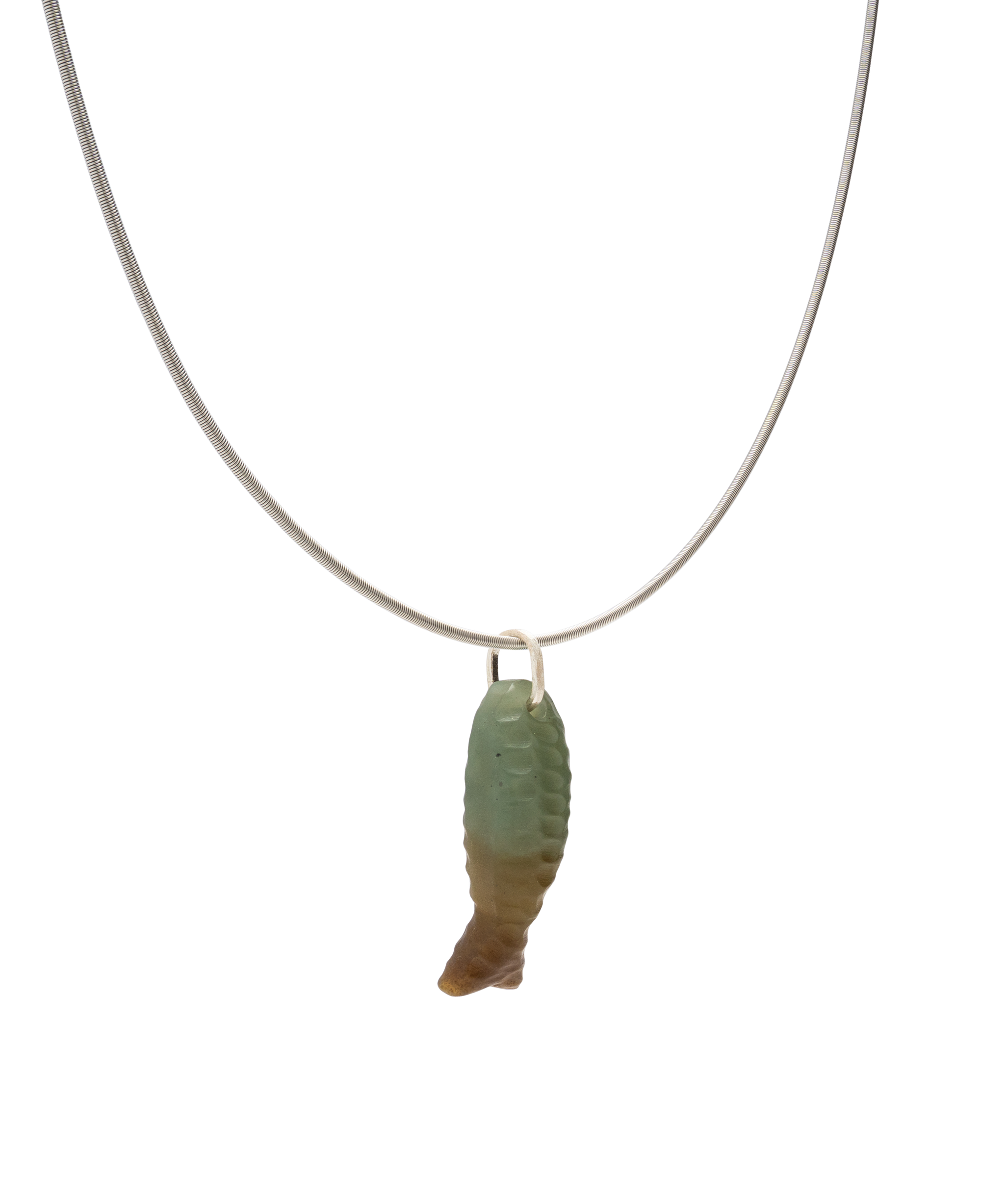 Yo Fish! Jade Pendant