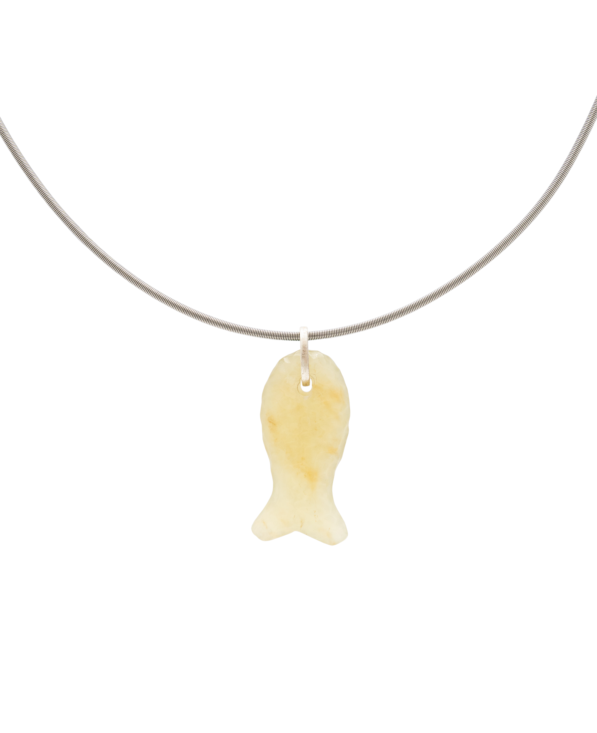 Yo Fish! Jade Pendant