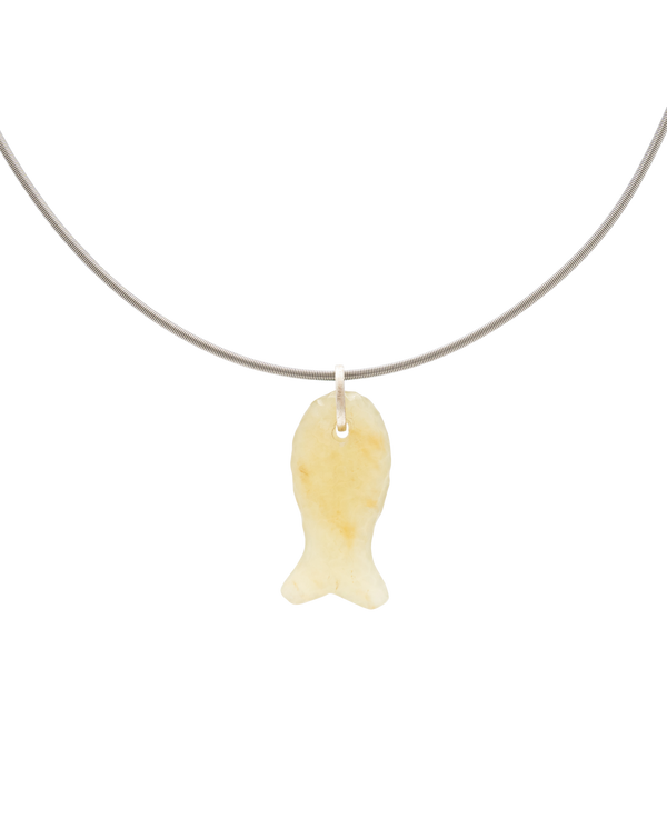 Yo Fish! Jade Pendant