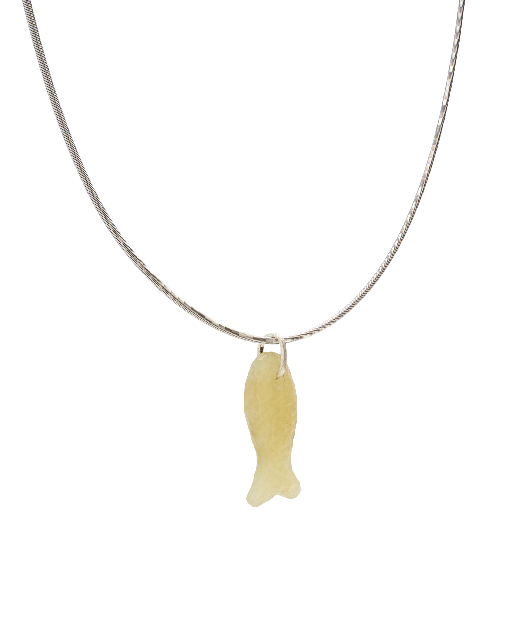 Yo Fish! Jade Pendant