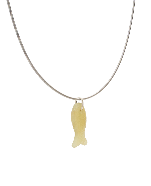 Yo Fish! Jade Pendant