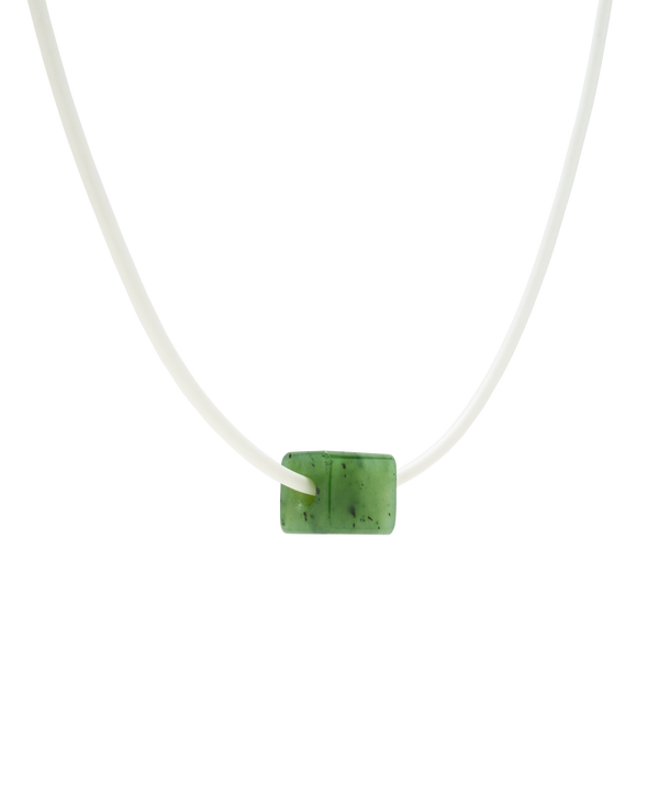 Jade Block Necklace
