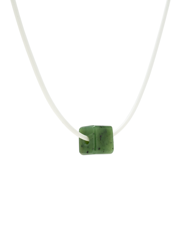 Jade Block Necklace