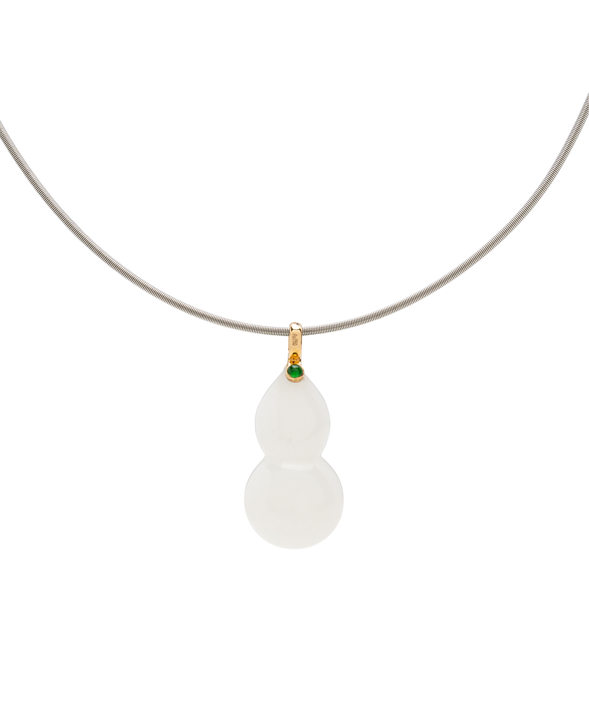 Hulu Mutton Fat Jade Pendant
