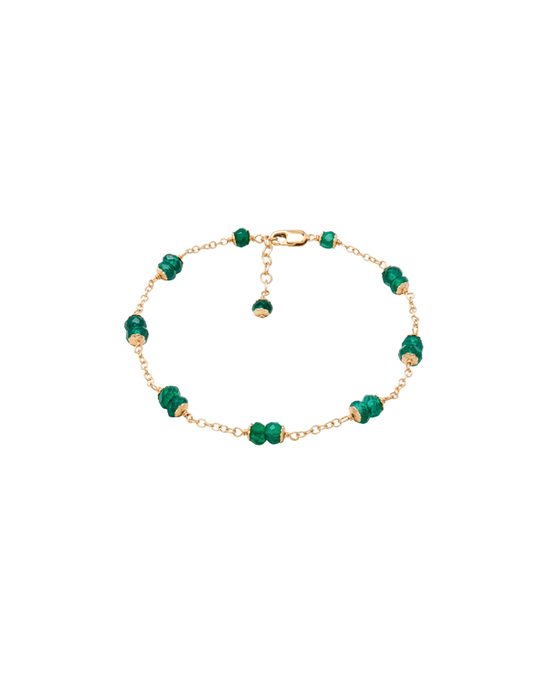 Green Agate Multi-Grain Bracelet
