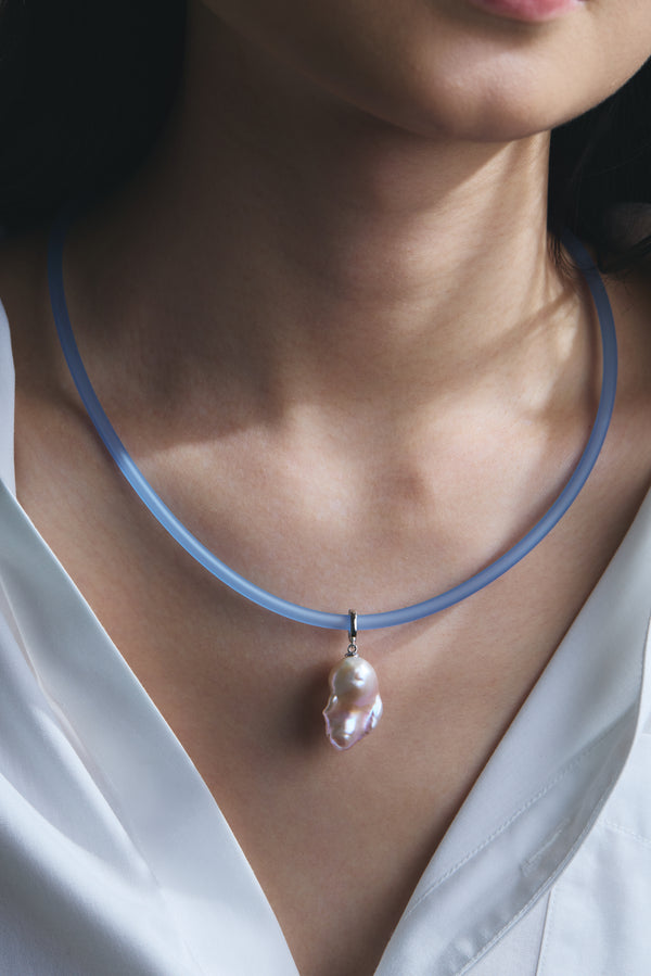 Ocean Blush Pendant Necklace