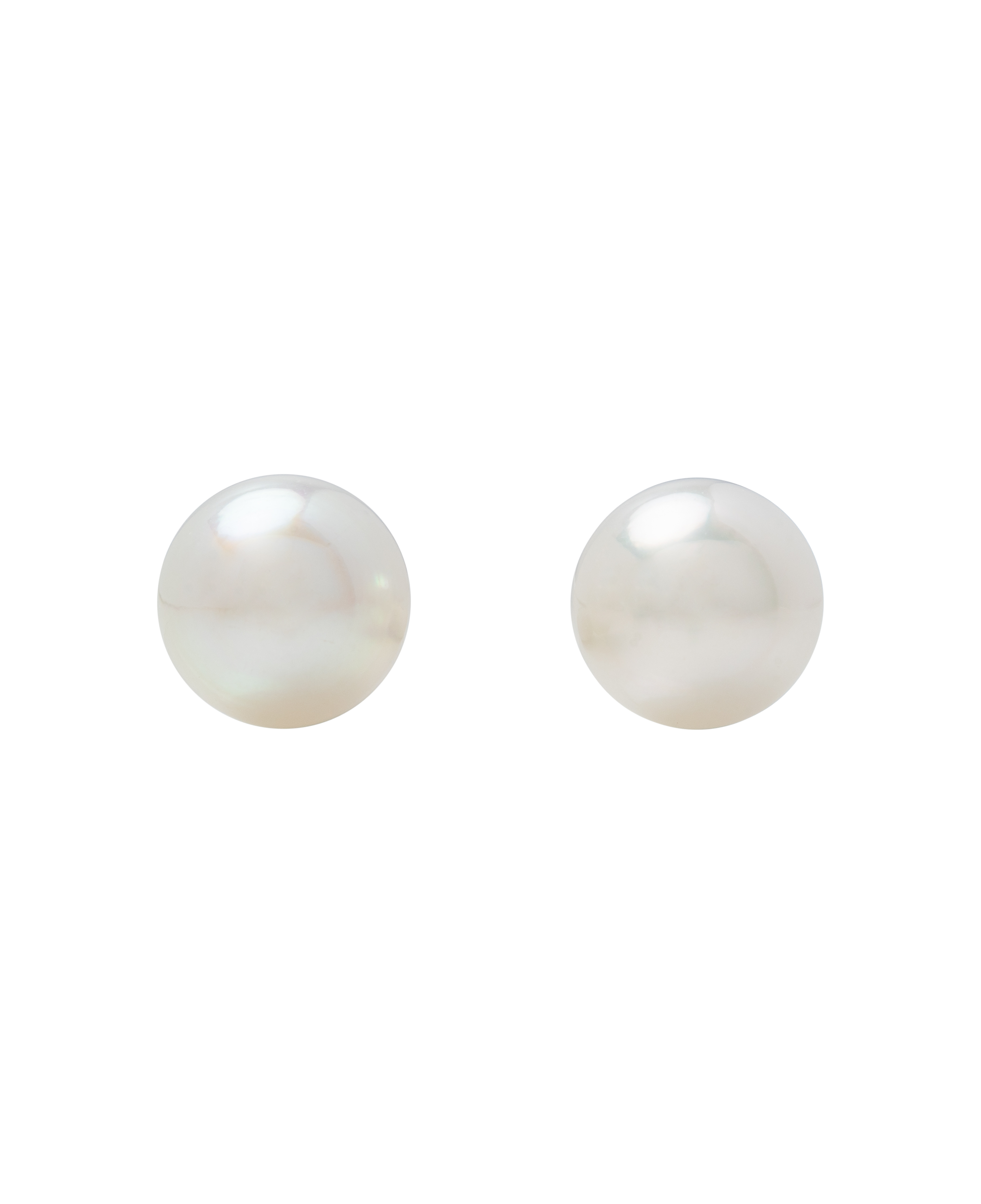 South Sea White Pearl Phoenix Ear Studs
