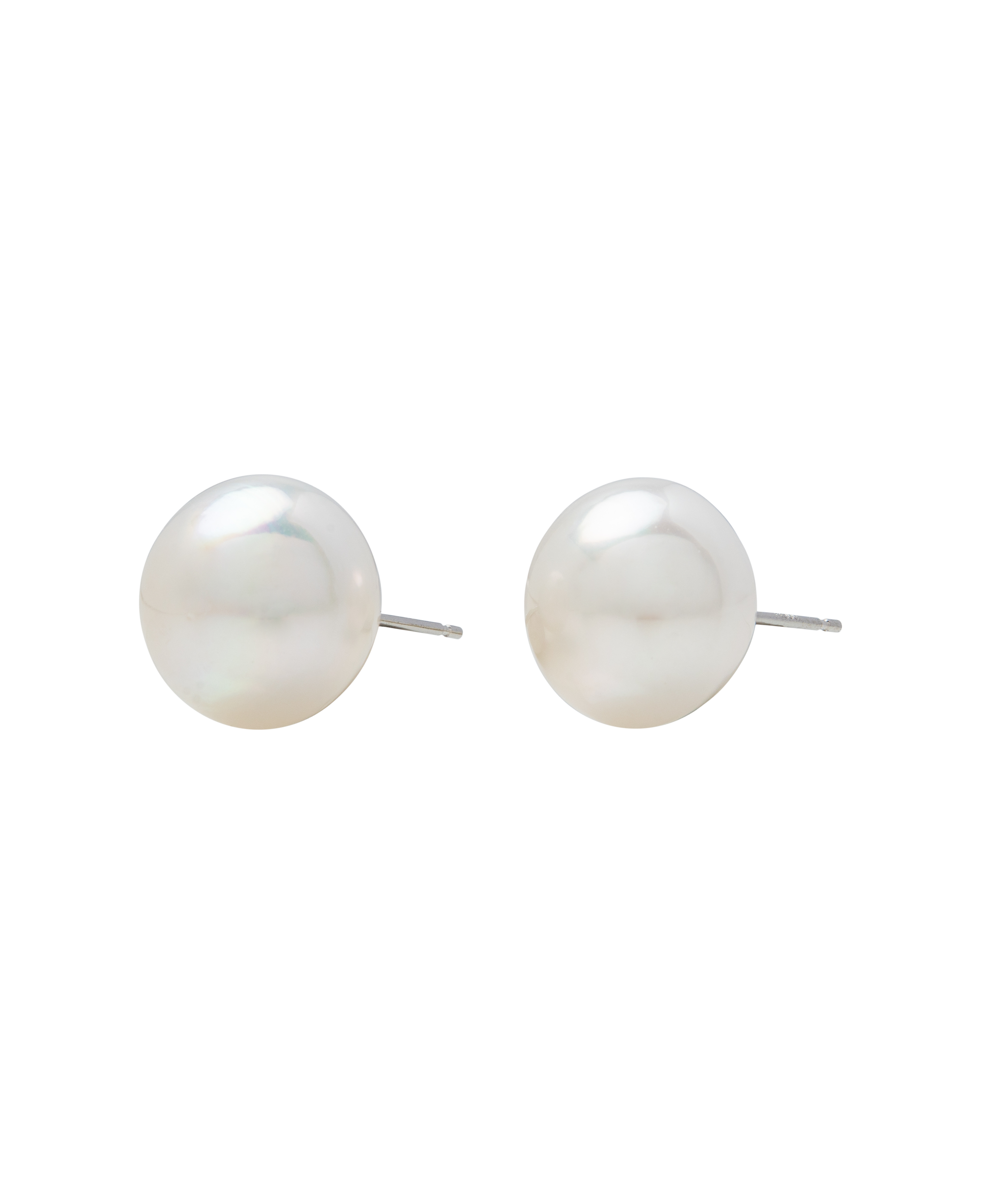 South Sea White Pearl Phoenix Ear Studs