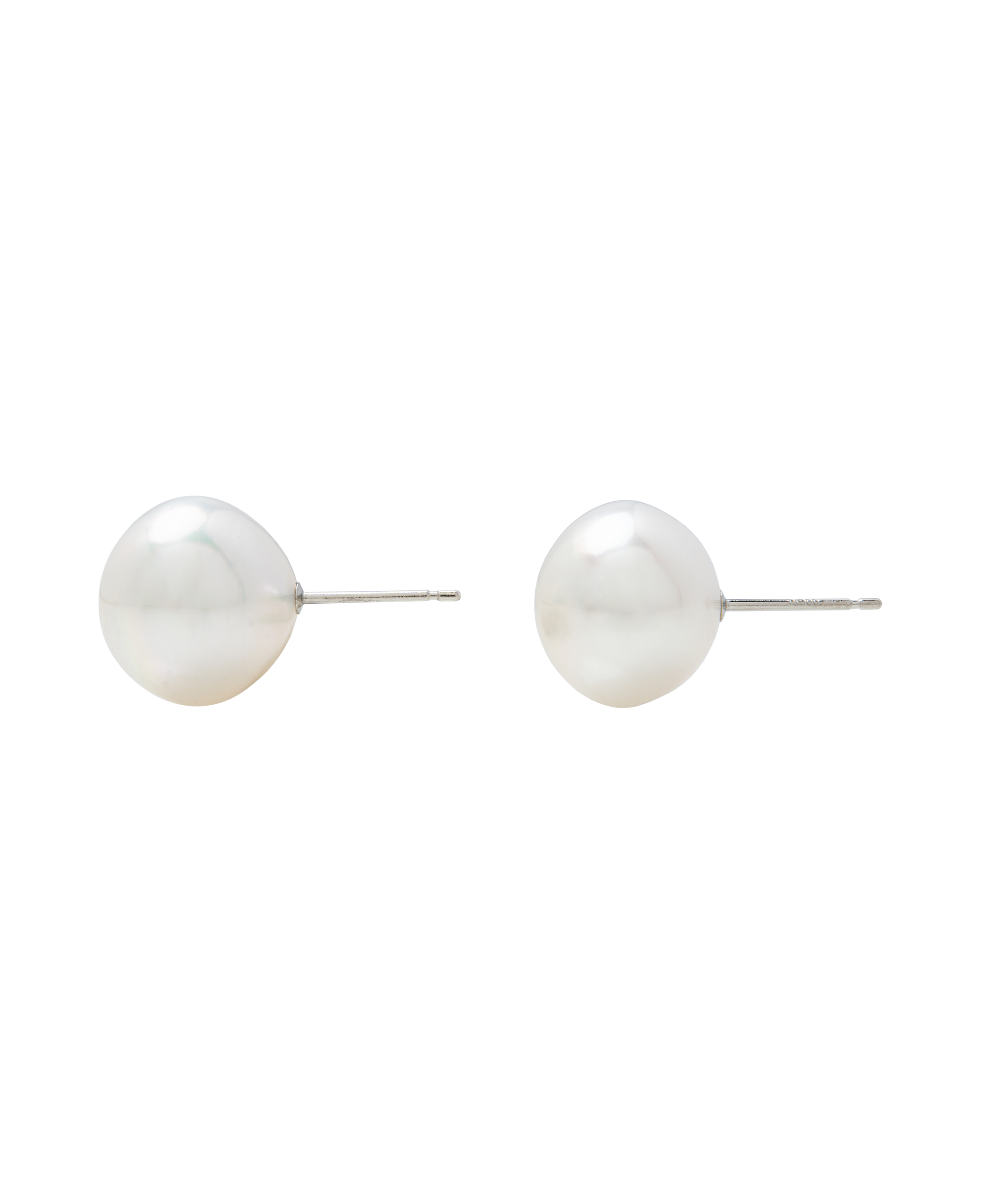 South Sea White Pearl Phoenix Ear Studs