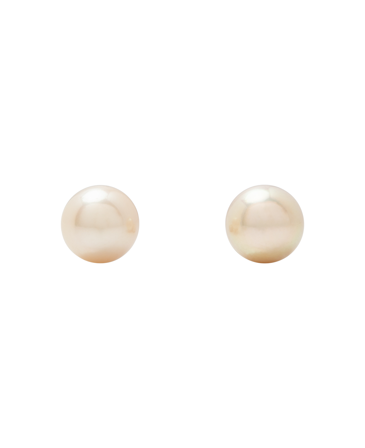 South Sea Champagne Pearl Ear Studs