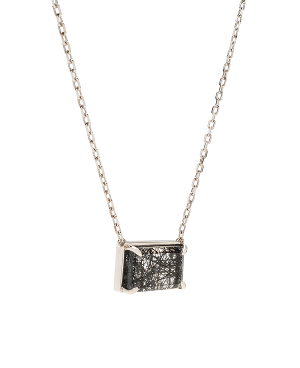 Black Rutiled Quartz Necklace