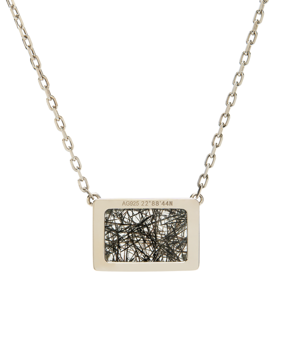Black Rutiled Quartz Necklace