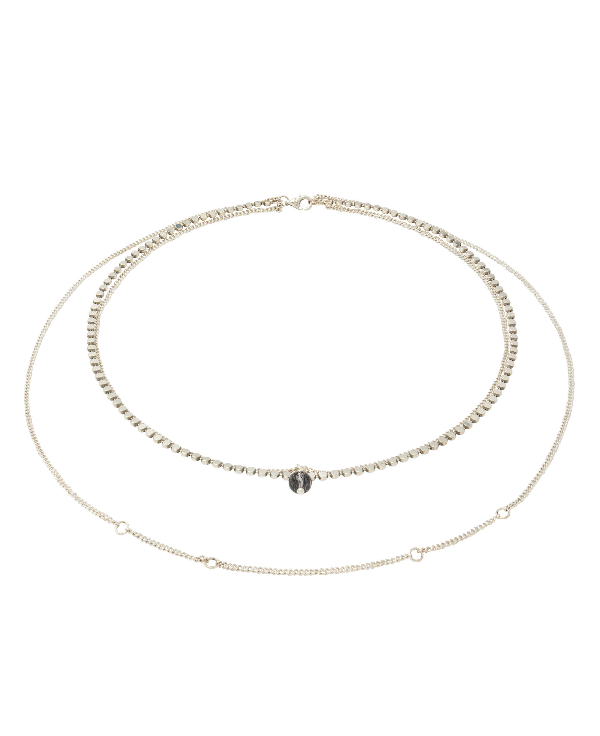 S7 Black Sovereign Necklace