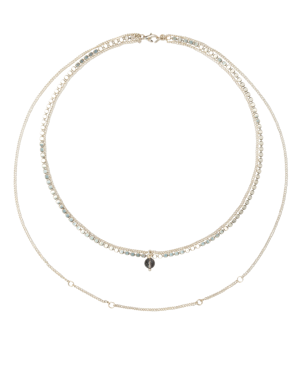 S7 Black Sovereign Necklace
