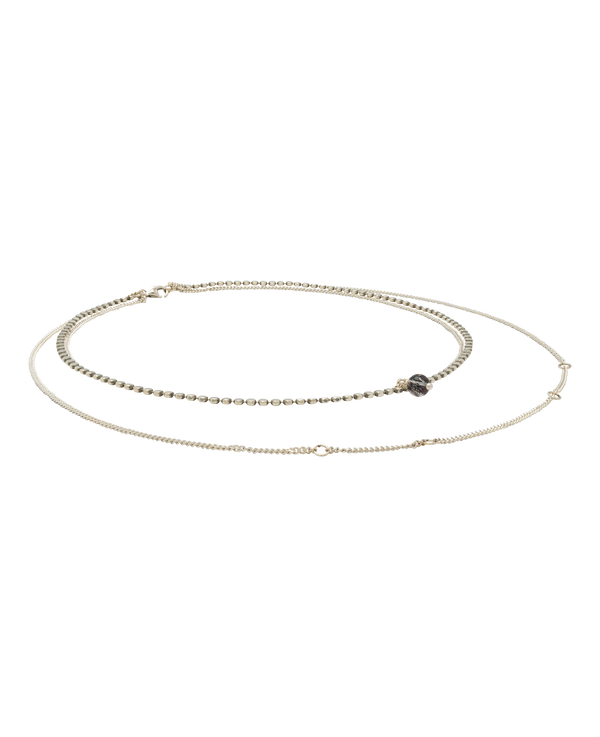 S7 Black Sovereign Necklace
