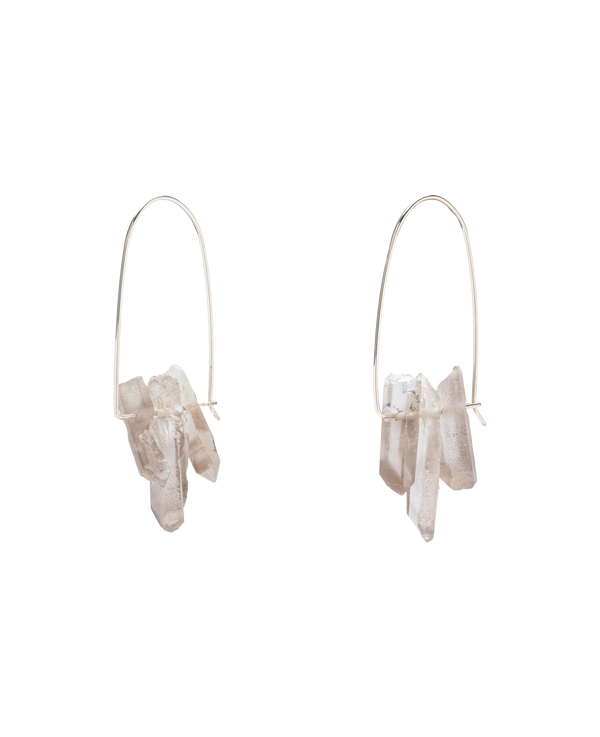Smokey Fringe Hoops