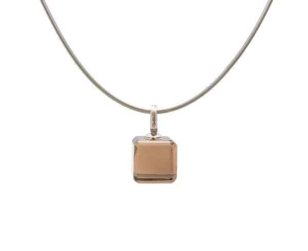 Black Ice Smokey Quartz Pendant