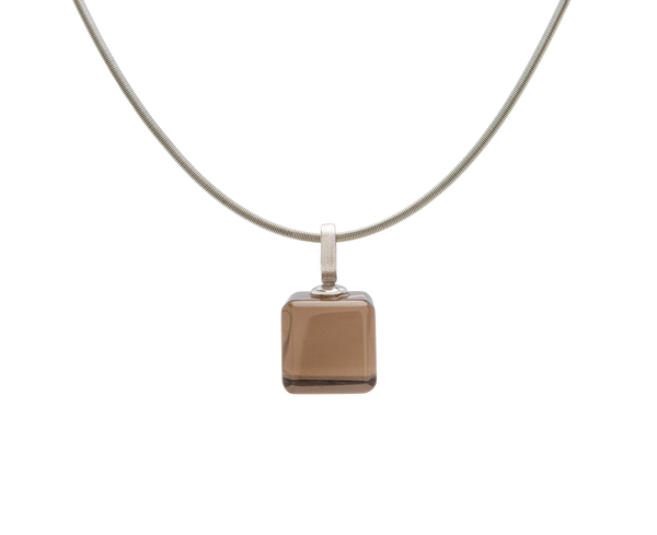 Black Ice Smokey Quartz Pendant