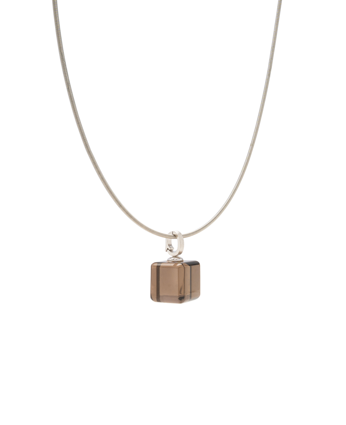 Black Ice Smokey Quartz Pendant
