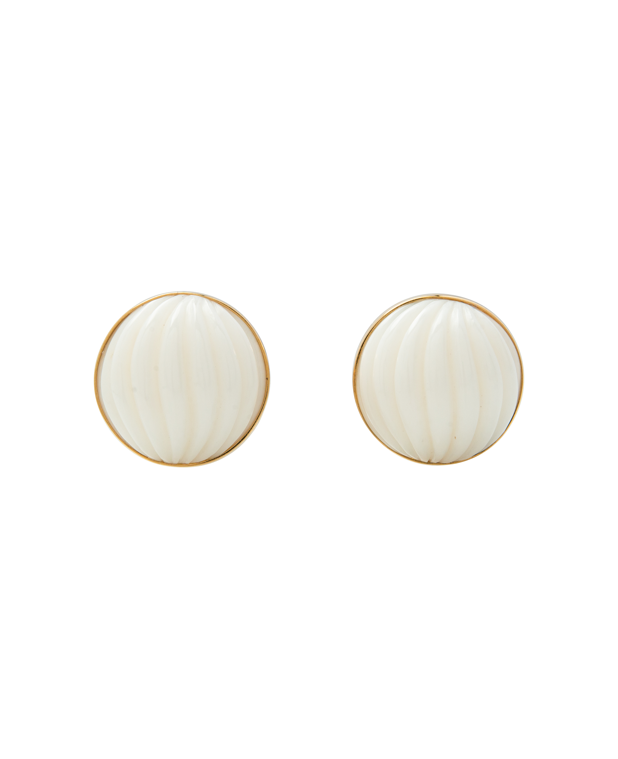 Shiro Sango Kabocha Studs