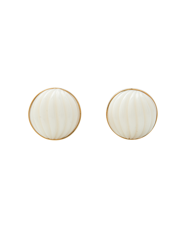 Shiro Sango Kabocha Studs