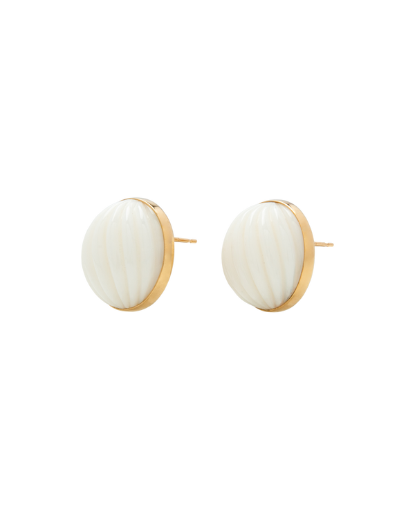 Shiro Sango Kabocha Studs