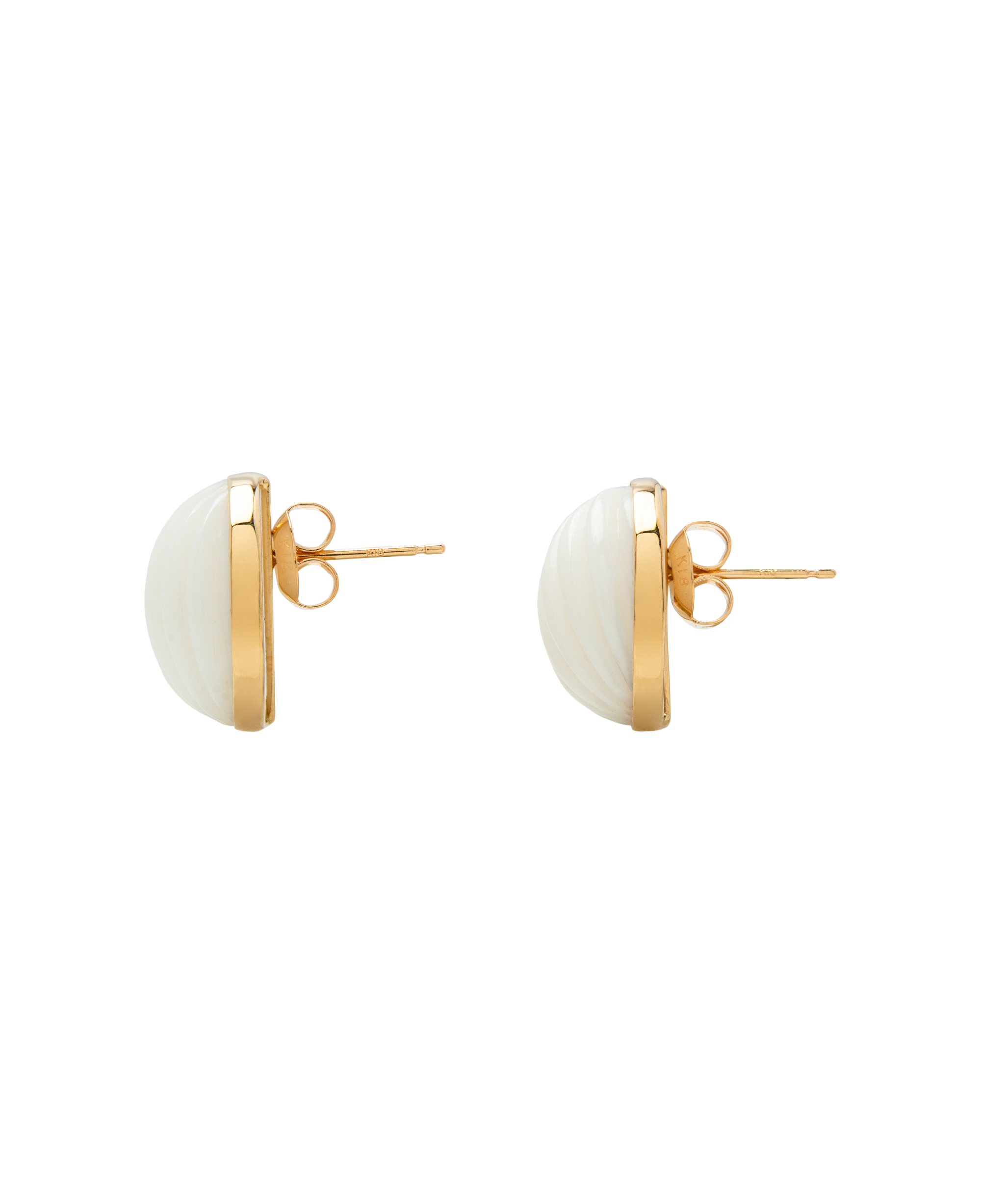 Shiro Sango Kabocha Studs