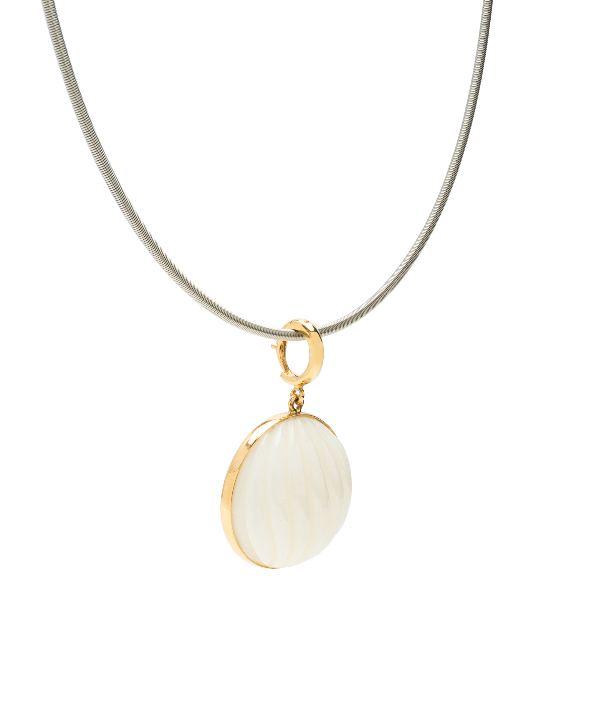 Shiro Sango Kabocha Pendant