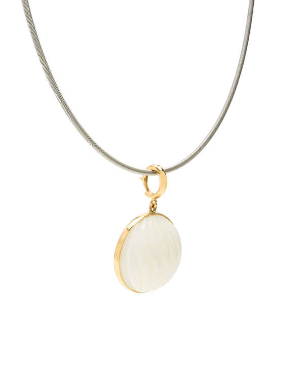 Shiro Sango Kabocha Pendant