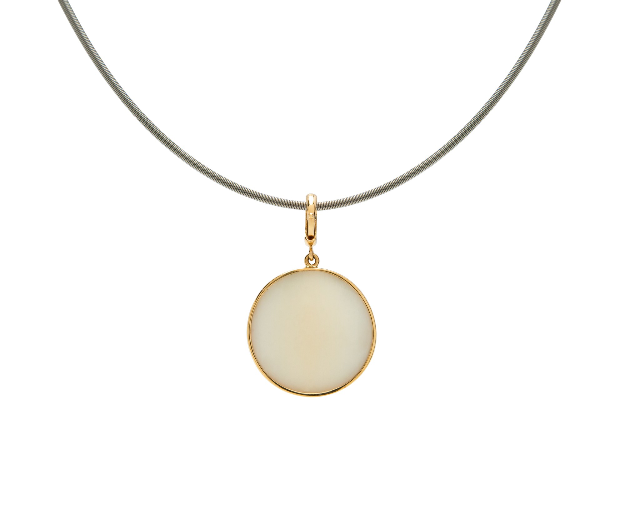 Shiro Sango Kabocha Pendant