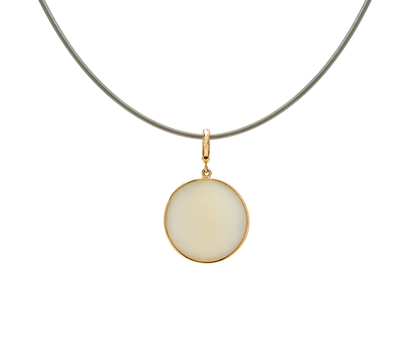 Shiro Sango Kabocha Pendant