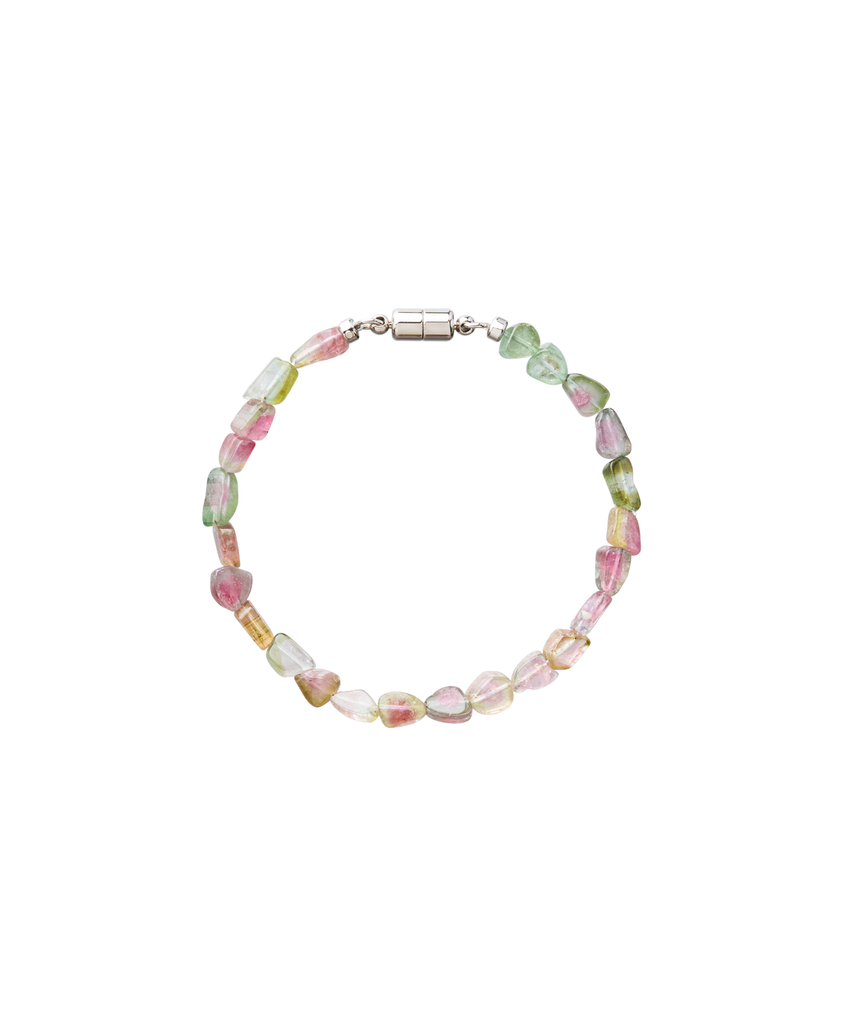 Watermelon Tourmaline Crush Bracelet