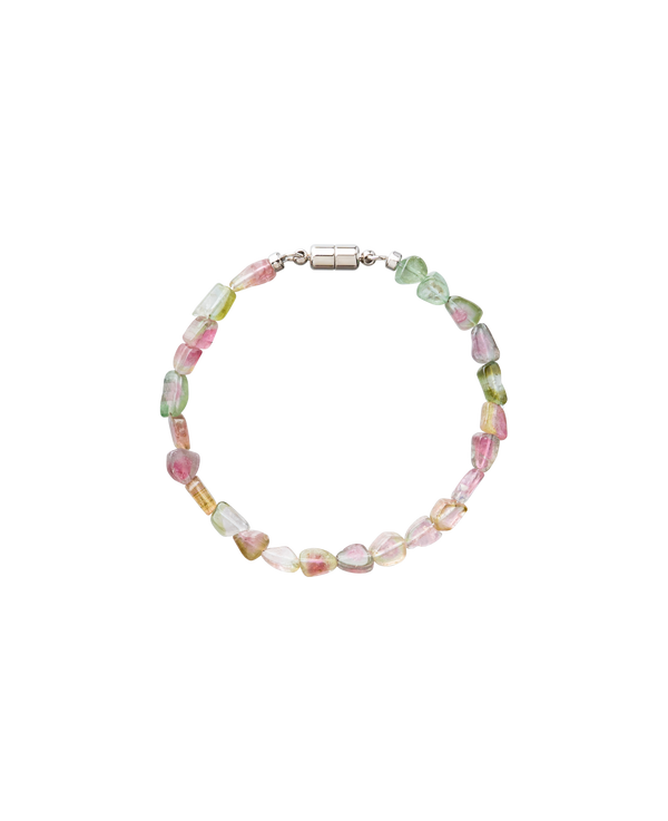 Watermelon Tourmaline Crush Bracelet