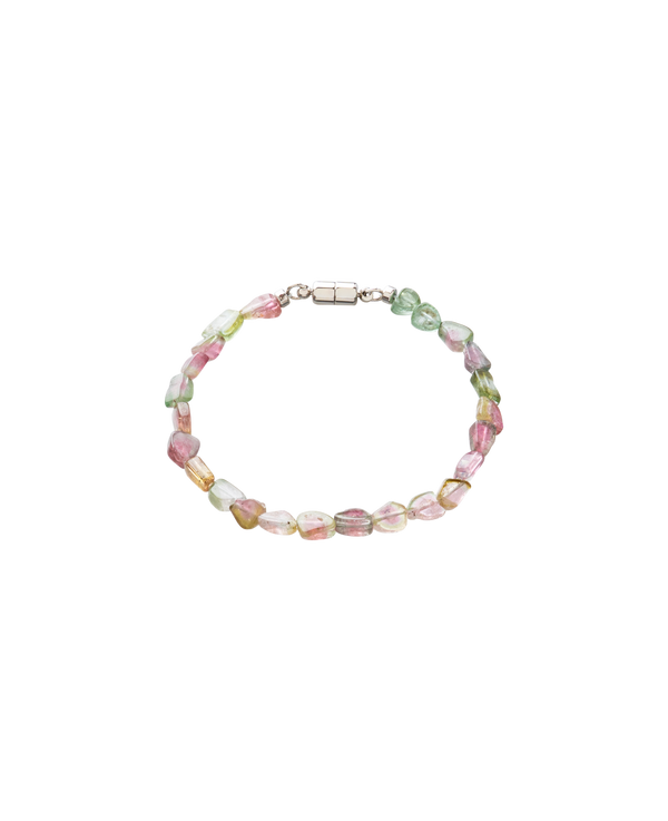 Watermelon Tourmaline Crush Bracelet