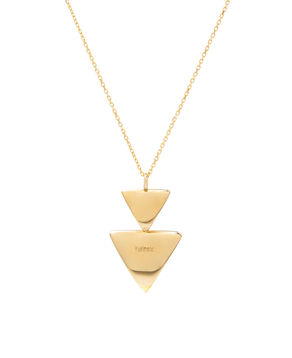 Twin Trigon Akoya Necklace