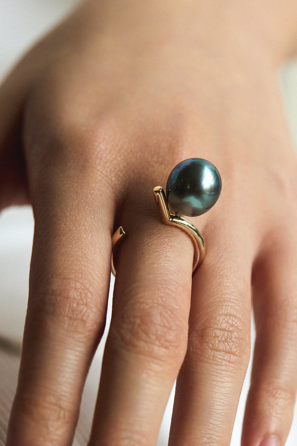 Keshk Tahitian Pearls Ring